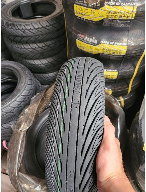 固滿德 g1061 120/80/14 雙效複合胎，台灣製造，全方位抓地，耐磨經濟首選, 1個