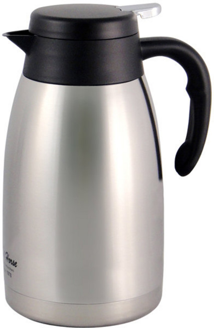 寶馬牌 不鏽鋼保溫壺 SHW-KB-2000, 黑色, 1個, 2L