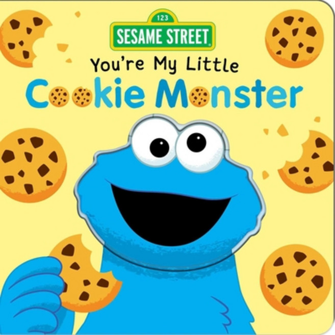 (英文圖書)Sesame Street: You're My Little Cookie Monster Board Books, Studio Fun International, 英文, 硬頁書