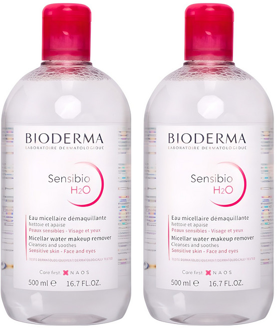 BIODERMA 舒敏高效潔膚液, 2個, 500ml