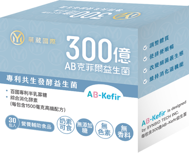 萌葳國際 300億AB克菲爾益生菌, 1盒裝, 30