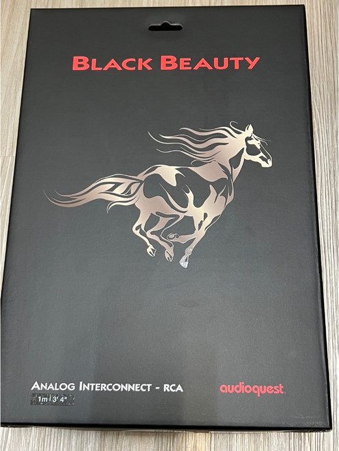 Audioquest Black Beauty RCA訊號線 1M, 1個