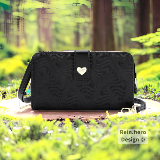 Rein.hero 多功能長皮夾 手機包 側背包 大容量多卡位零錢包