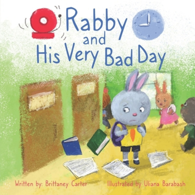 (英文圖書) Rabby & His Very Bad Day 平裝版, Brittaney Carter, 英文