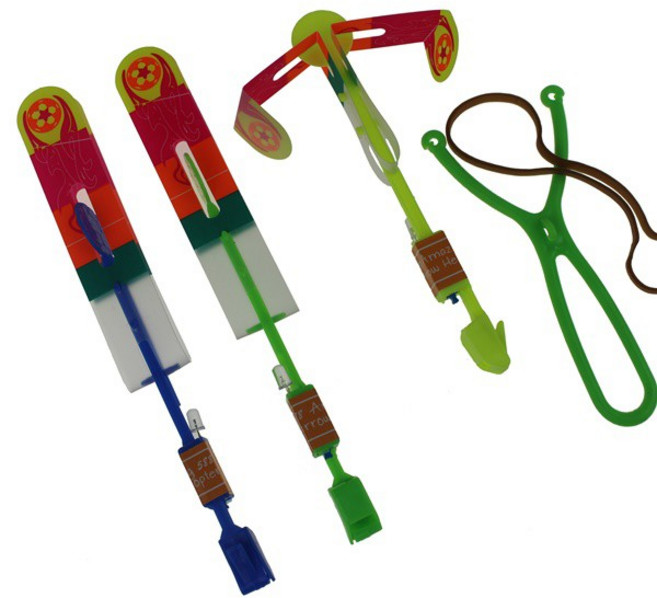 LED竹蜻蜓 大號LED彈射飛箭 一組入, 1個