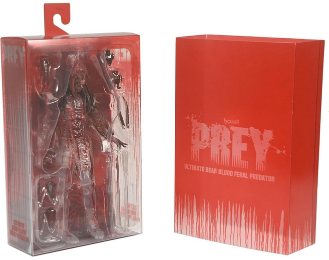 NECA 終極戰士 獸獵者 熊血 Feral Predator 7吋可動人偶, 1個