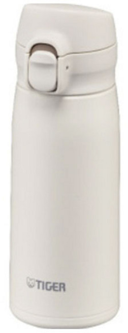 TIGER 虎牌 真空保溫瓶, 貝殼白, 350ml, 1個