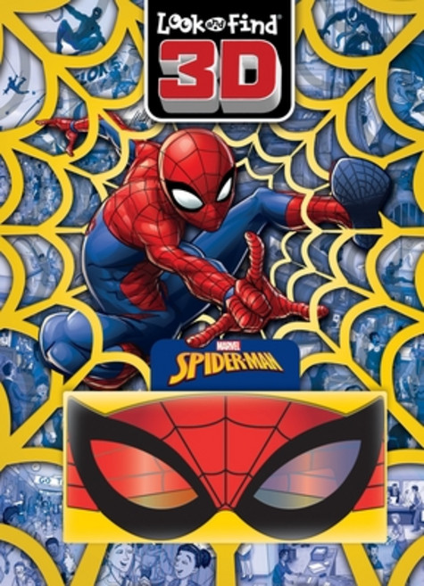(英文圖書)Marvel Spider-Man: Look and Find 3D 精裝版, Pi Kids, 英文