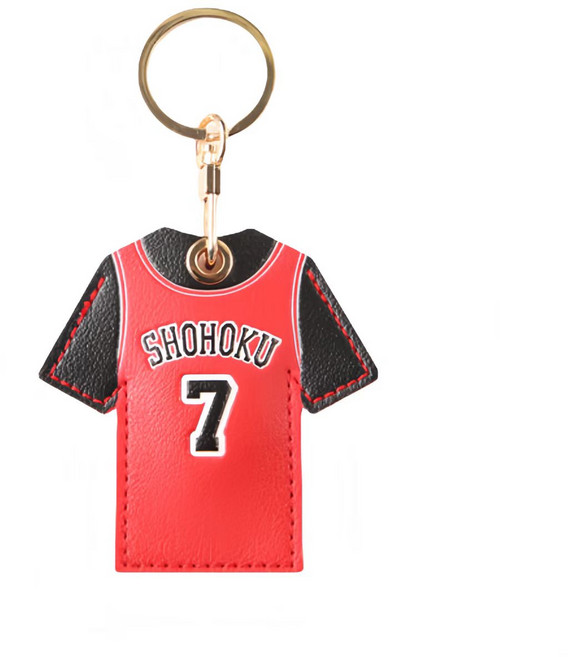 球衣造型皮革鑰匙圈悠遊卡 YX094 (可記名), 1個, 7號球衣