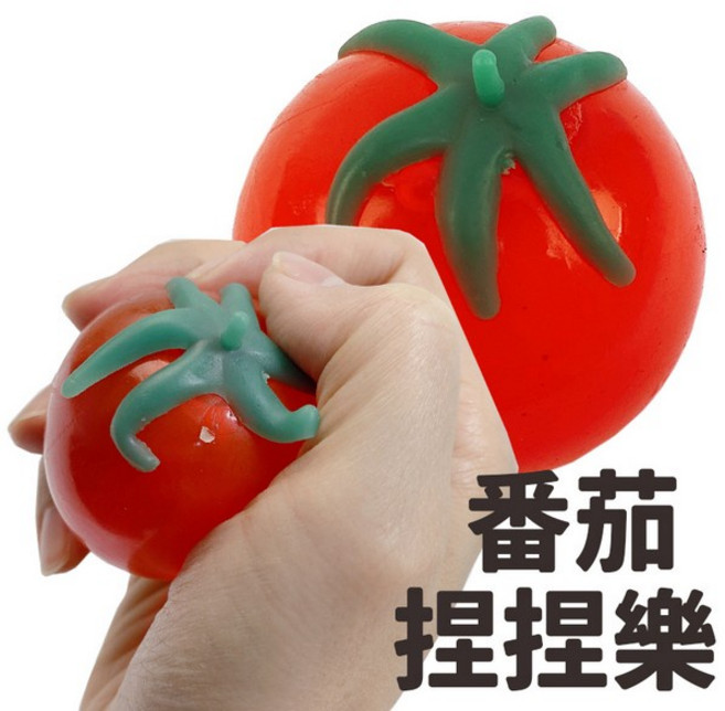 番茄捏捏樂 減壓玩具 療癒舒壓小物, 一個入
