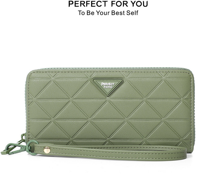 PERFECT FOR YOU 菱格長夾 手拿包