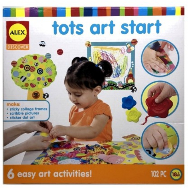 tots art start 藝術啓蒙 寶寶拼貼畫, 詳見包裝, Multicolor