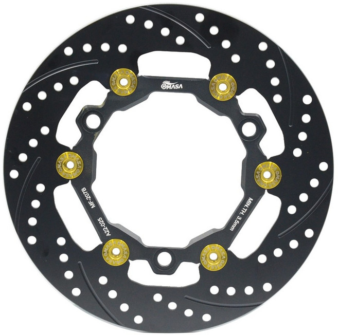 MASA 黑金碟浮動前碟 六代勁戰 BWS 125 UBS N-MAX 155 原廠碟 230mm