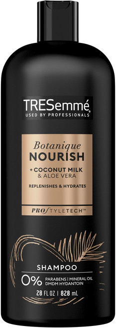 TRESemme 植物滋養洗髮精 椰奶&蘆薈, 1瓶, 828ml