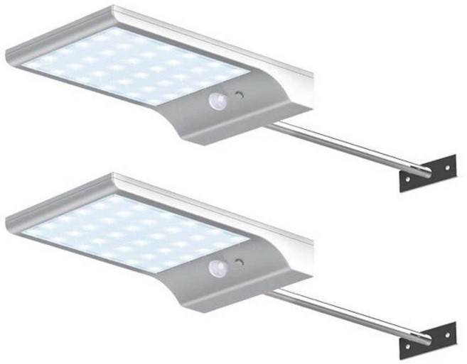 太陽能 LED 感應戶外路燈, 黑殼