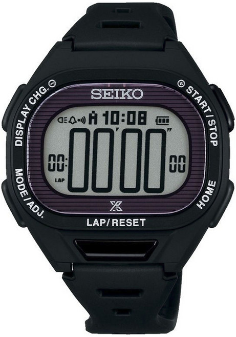 Seiko 精工 Prospex Super Runner男款太陽能輕薄數位手錶 SBEF055