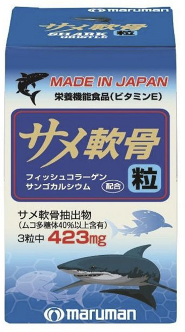 maruman H&B 鯊魚軟骨萃取錠, 1盒, 90顆