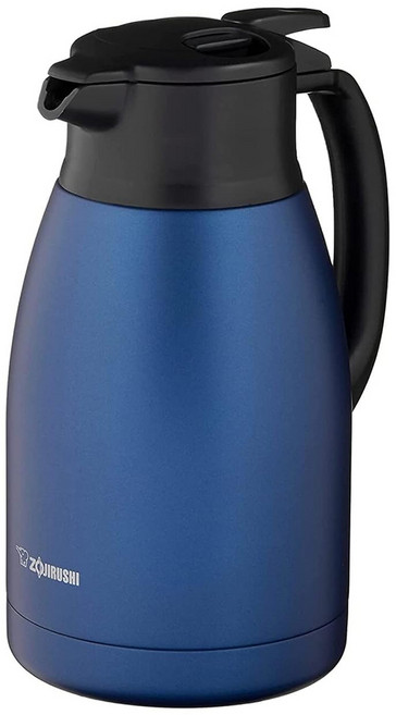 ZOJIRUSHI 象印 不鏽鋼雙層真空保溫保冷壺 SHHC15AD, 1個, 1.5L, 霧面海軍藍