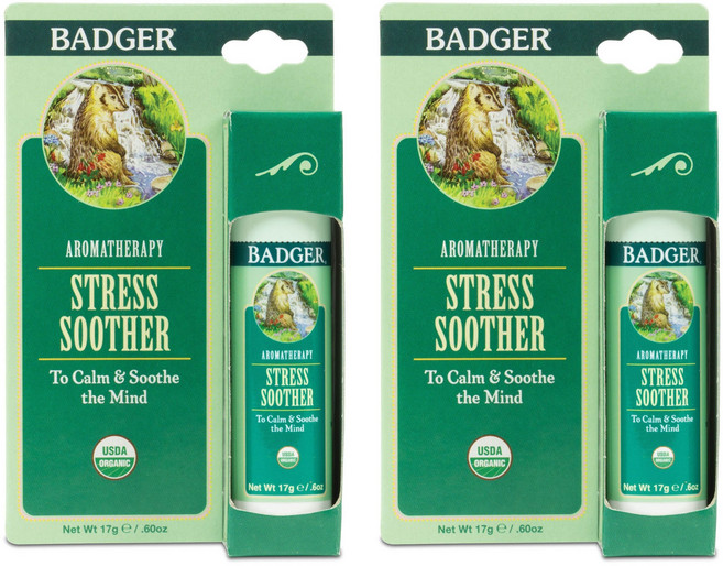 BADGER 香氛保濕舒緩膏, 17g, 2支