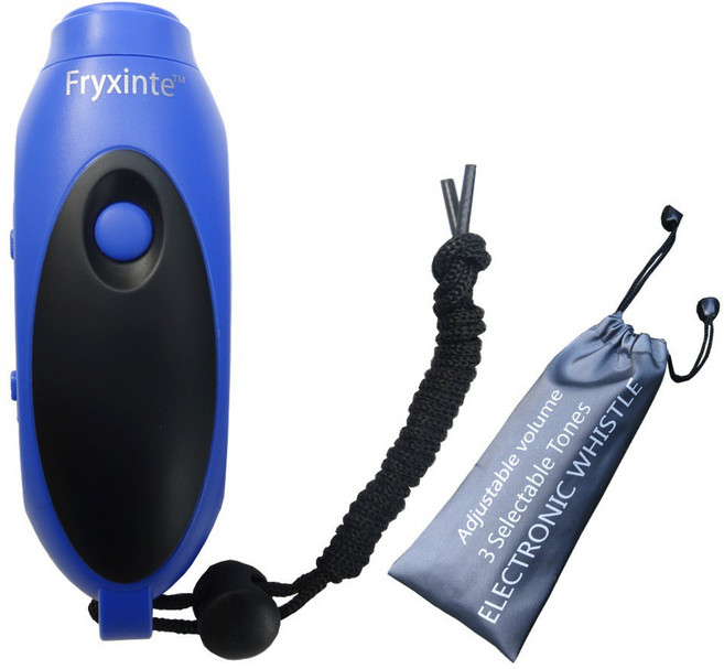 Fryxinte 可調音電子哨 裁判哨 足球裁判哨, 藍色, 1個