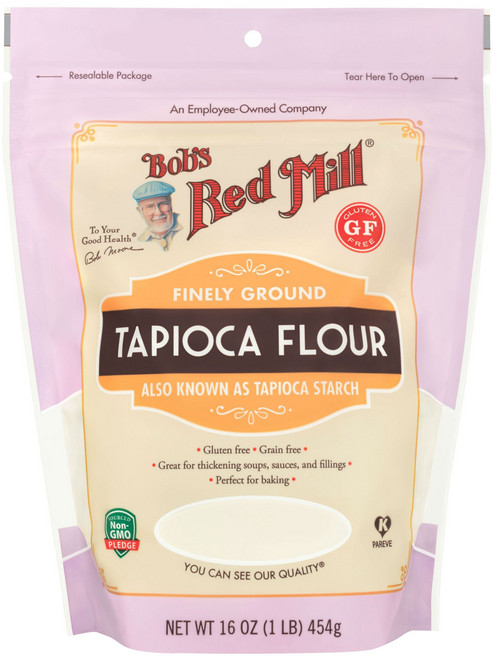 Bob's Red Mill 木薯粉, 1包, 454g