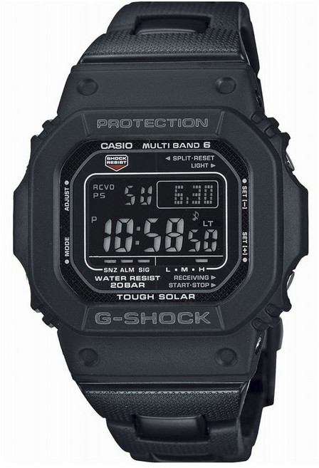 CASIO 卡西歐 G-SHOCK 男款Multiband 6防護20 bar防水太陽能運動手錶 GW-M5610UBC-1JF