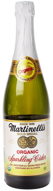 Martinelli's 金牌氣泡蘋果汁, 1瓶, 750ml