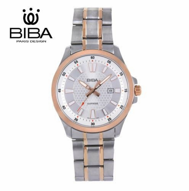 BIBA 碧寶錶 經典系列 藍寶石玻璃 石英錶 B122S101W 白色 - 40mm