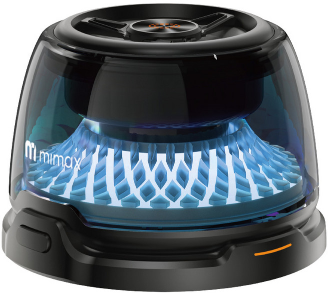 mimax 磁吸無線充電手機支架 藍牙音箱 車用手機架, 黑色,白色, PLAY 3D