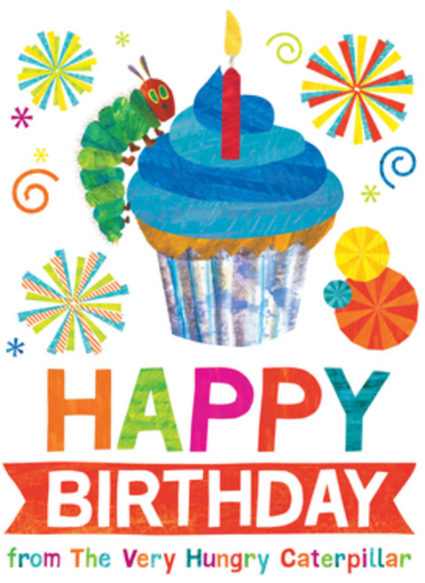 (英文圖書) Happy Birthday from the Very Hungry Caterpillar 精裝版, World of Eric Carle, 英文