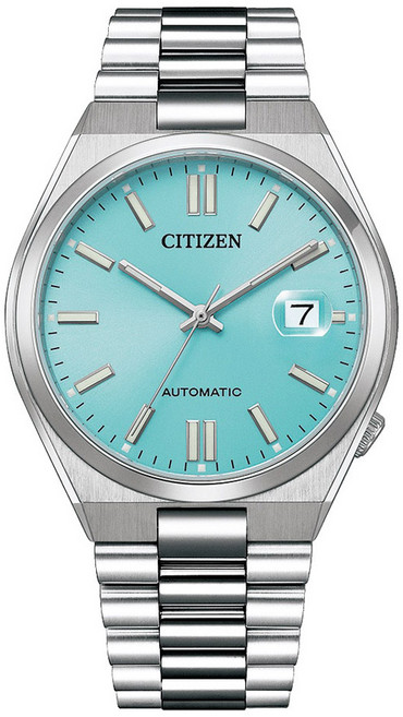 CITIZEN 中性款系列自動機械金屬手錶 NJ0151-88M