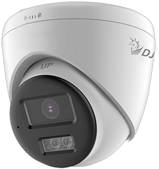 昌運監視器 DJS-3KT78LTS 500萬畫素 智慧雙光 內建麥克風 雙向對講半球型攝影機, 1個