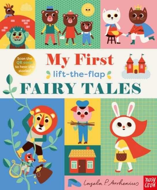 (英文圖書)My First Lift-The-Flap Fairy Tales Board Books, Nosy Crow, 英文, 硬頁書