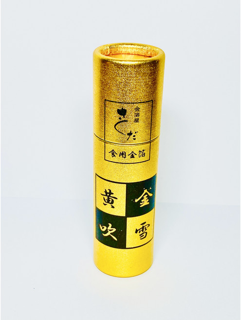Sakuda Gold & Silver Leaf Co. Ltd 日本金澤黃金吹雪食用金箔, 0.032g, 1個
