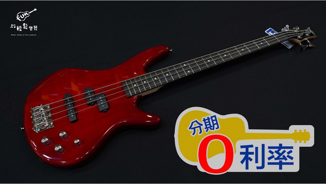 IBANEZ GSR200 TR BASS 紅色 電貝斯 附贈琴袋 全館免運, 詳見包裝, 1個
