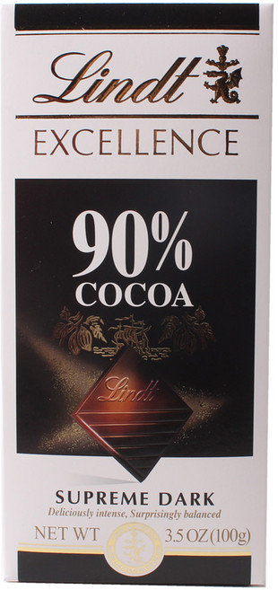 EXCELLENCE 卓越系列黑巧克力 90%款, 1盒, 100g