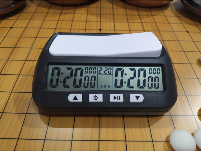弈聖牌 圍棋 象棋 西洋棋 專用計時器 ys-902 (保固半年), 黑色, 1個