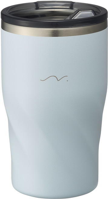 DOSHISHA nomigoro真空雙重結構保溫保冷杯 360ml, 1個, 藍色
