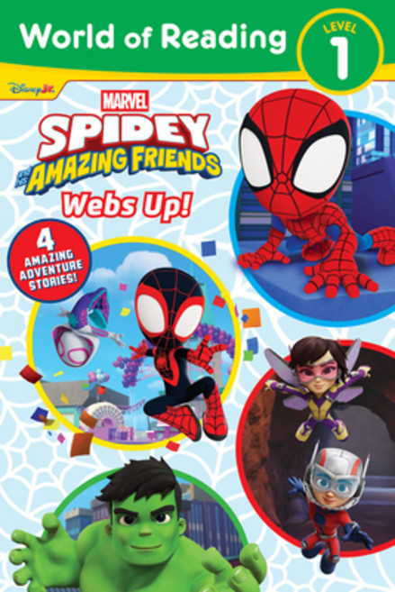 (英文圖書)World of Reading: Spidey and His Amazing Friends: Webs Up! 平裝版, Random House/Marvel, 英文