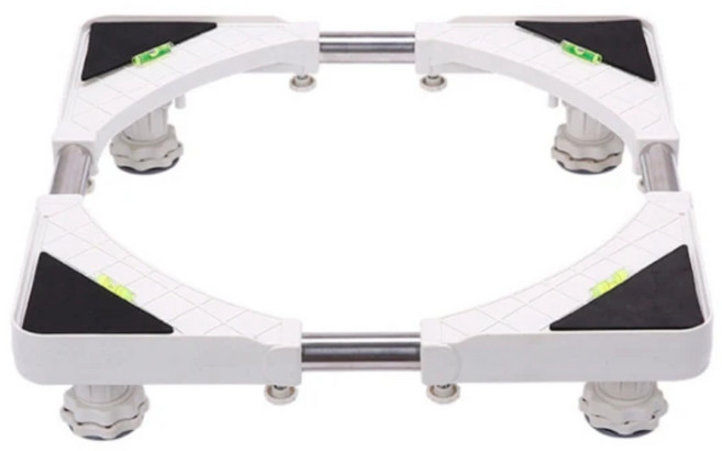 不鏽鋼高低升降式 洗衣機底座 可調式底座 穩固防鏽, 1個, 10065633