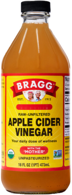 BRAGG 蘋果醋, 473ml, 1瓶