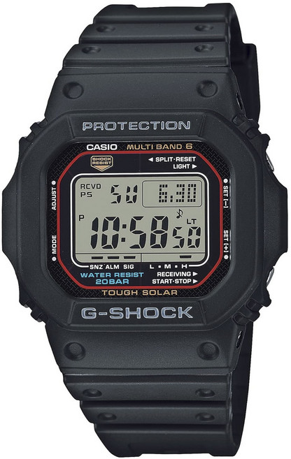 CASIO 卡西歐 G-SHOCK Super Illuminator Solar 20Bar防震男款運動腕錶 GW-M5610U-1JF