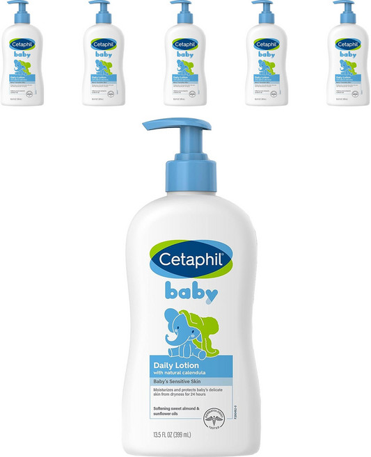 Cetaphil 舒特膚 孩童溫和潤膚乳, 399ml, 6瓶