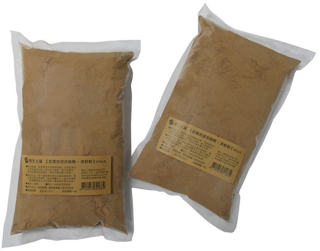 養生小舖 茶籽粉環保洗劑, 1袋, 600g
