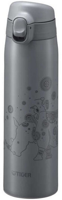 TIGER 虎牌 不鏽鋼設計馬克杯瓶 MCT-A501HT, 犀牛, 500ml, 1個