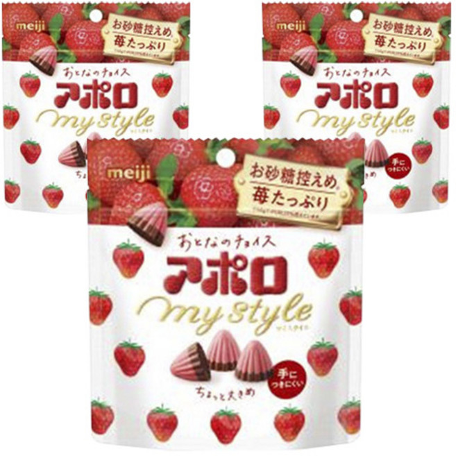 meiji 明治 阿波羅 My Style, 3個, 41g