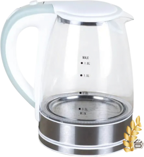 尚朋堂 1.8L 玻璃快煮壺 透明壺身 安全斷電, KT-18WG