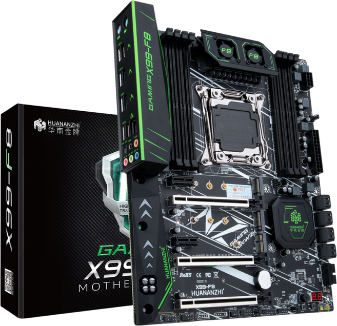 華南金牌 X99 DDR4 主機板, X99-F8