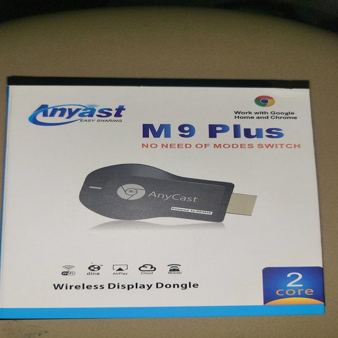 AnyCast M10 Plus / M12 Plus 無線顯示接收器 支援4K RK3036晶片 智能切換 輕鬆同屏手機內容至大螢幕 享受影音娛樂, M10 PLUS/M12 PLUS, 1個