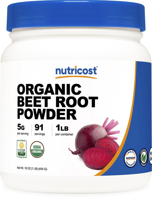 nutricost 甜菜根粉, 1個, 454g